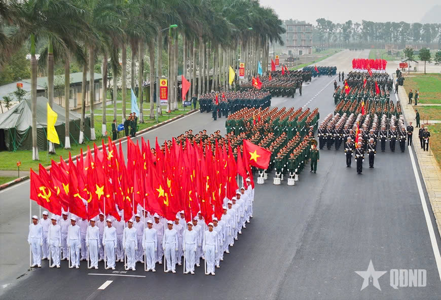Tổng duyệt diễu binh mừng 50 năm Giải phóng miền Nam – Tự hào Việt Nam