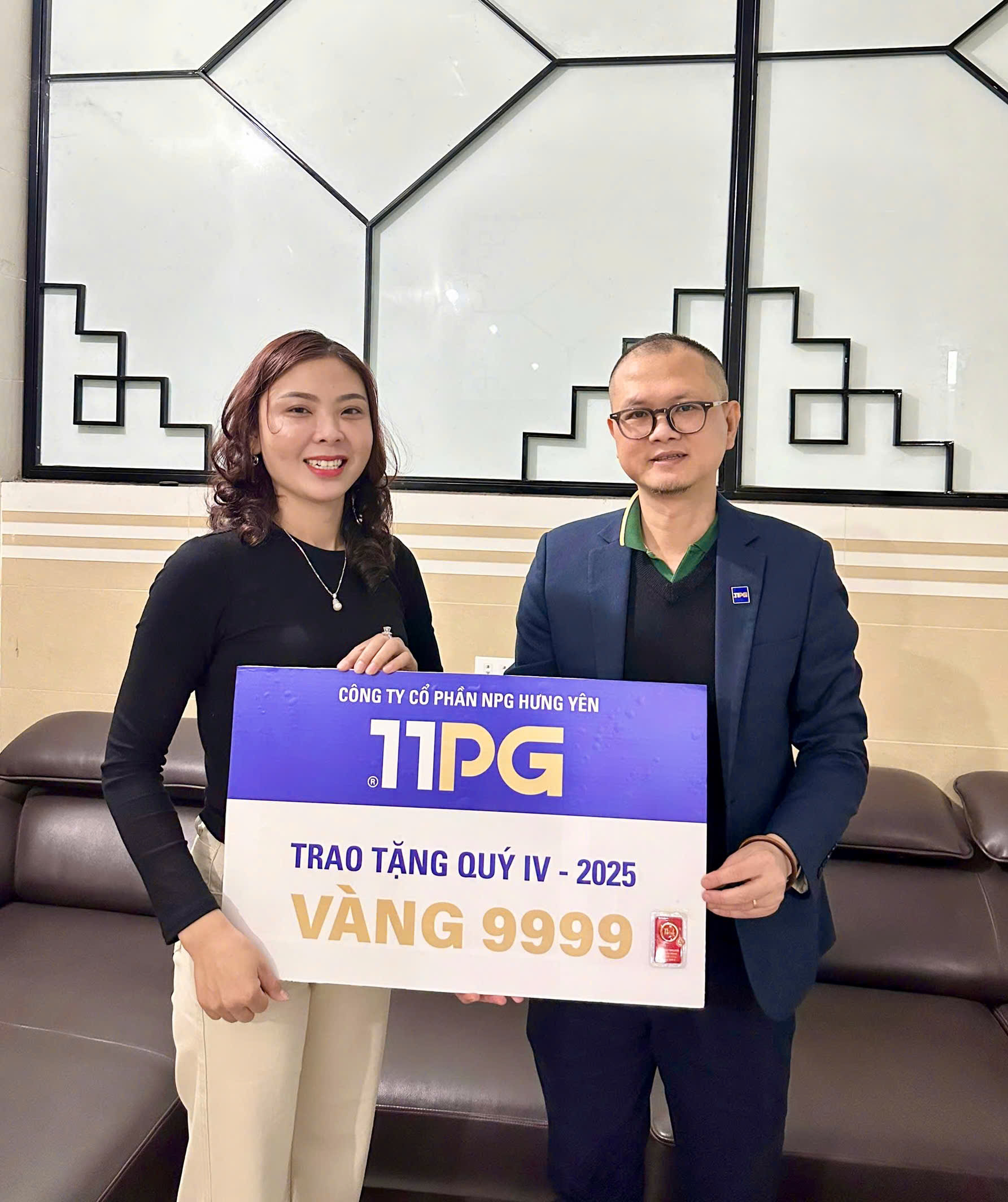 NPG TRAO TẶNG VÀNG 9999: VINH DANH CÁC ĐẠI LÝ XUẤT SẮC QUÝ IV/2025